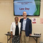 Kyle Shirley and Eric Anderson speaking to Ms. Emerson’s class – Business and Legal Concepts at the Autauga County Technology Center in Prattville