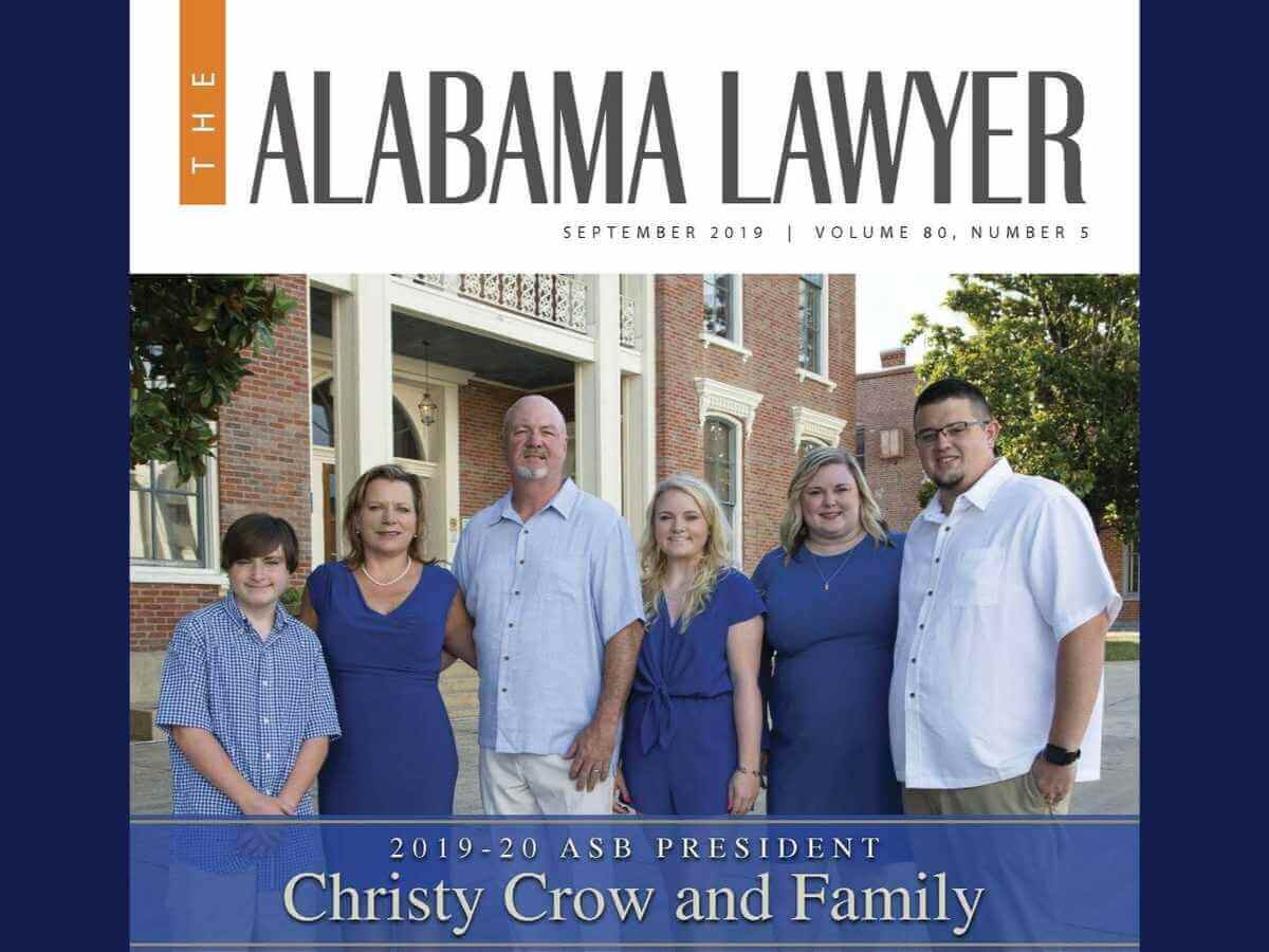 Read more about the article View the Sept. Issue of The Alabama Lawyer Online
